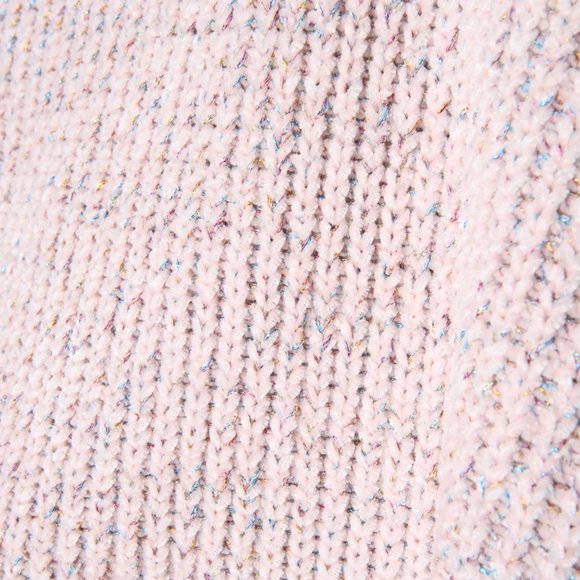 Palette Blush Chenile Cozy Turtleneck Sweater S - Picture 2 of 12